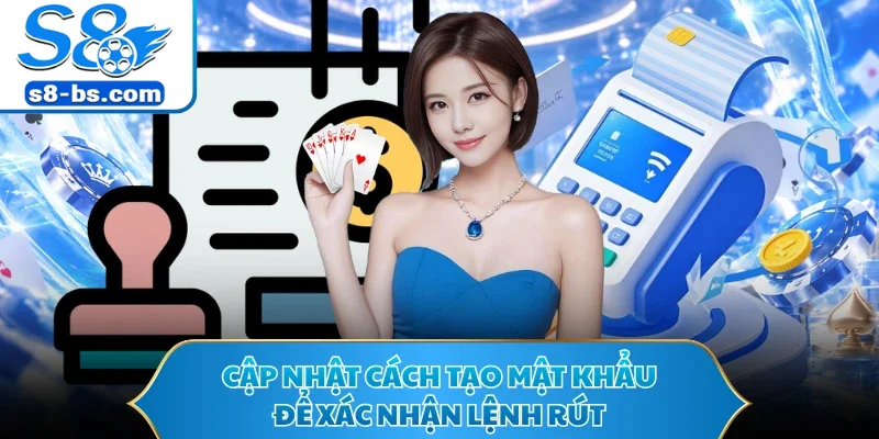 Cập nhật cách tạo mật khẩu để xác nhận lệnh rút